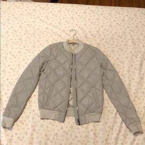 Alo Reflective Bomber Jacket